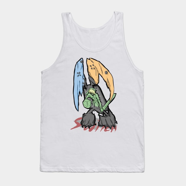 Switch-Mon Tank Top by Junneith